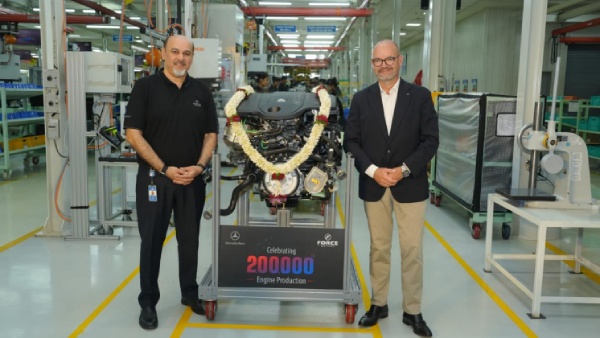 mercedes-benz engine milestone in india mercedes-benz engine milestone in india
