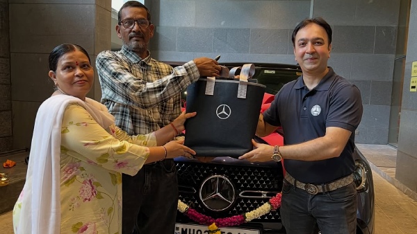 young cricketer yashasvi jaiswal gifted mercedes-benz gle luxury car to his father