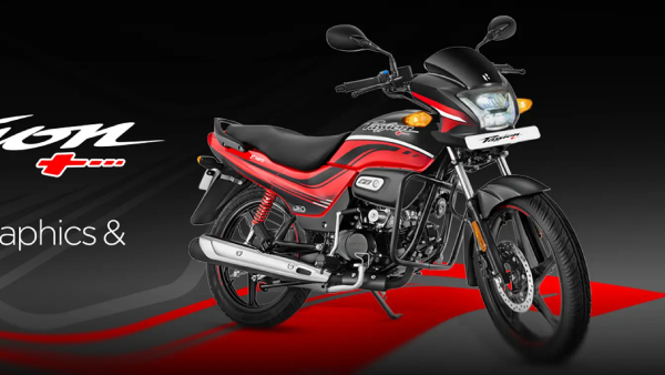 disc brake on front wheel of hero passion