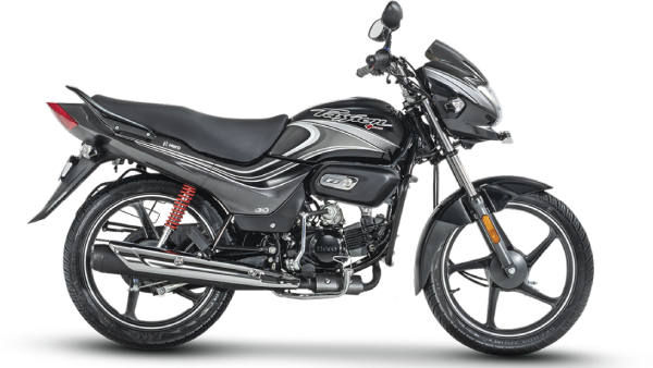disc brake on front wheel of hero passion