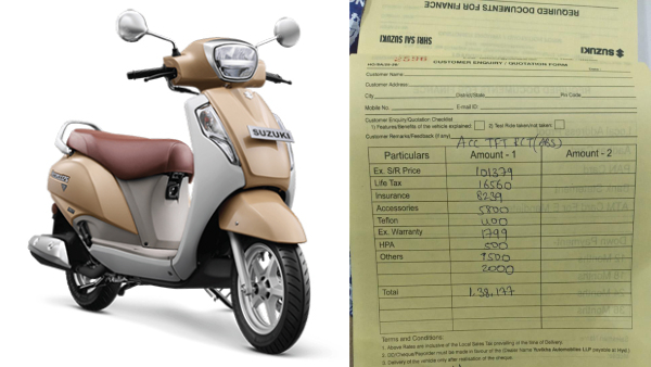 Suzuki Access On-Road Price Suzuki Access On-Road Price