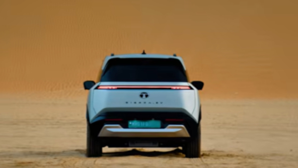 Tata Sierra EV Rear
