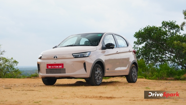 Tata Tiago EV Outside Tata Tiago EV Outside