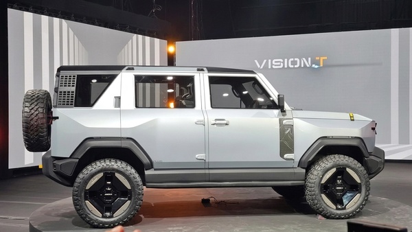 Mahindra Vision T Side Profile Mahindra Vision T Side Profile