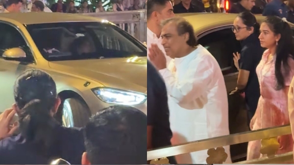 mukesh ambani arrived with anant in mercedes-benz s680 guards mukesh ambani arrived with anant in mercedes-benz s680 guards
