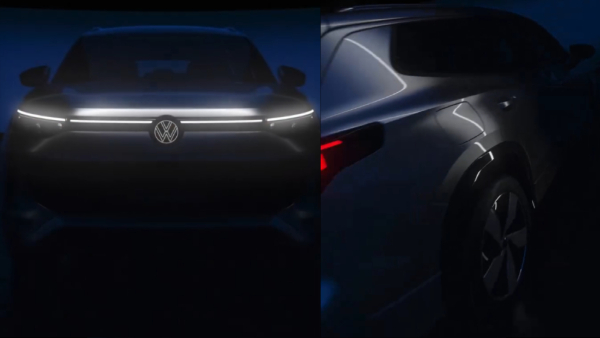 volkswagen tayron suv car teased volkswagen tayron suv car teased