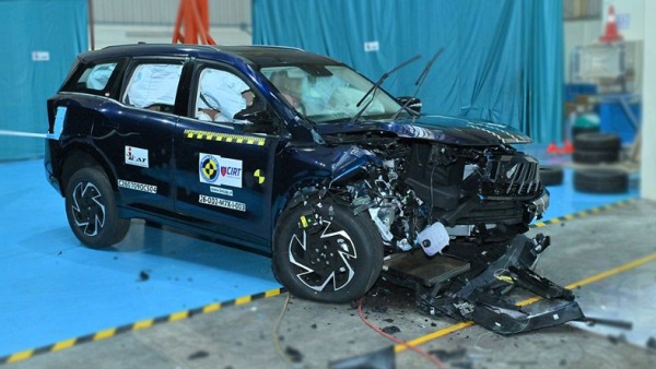 Mahindra XUV 7XO Crash Test