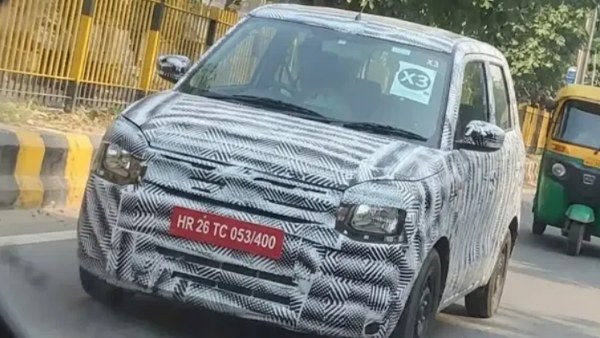 New Maruti Wagon R Spy Image New Maruti Wagon R Spy Image