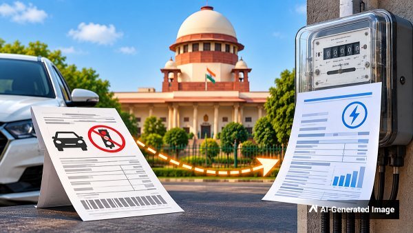 Traffic Challan Through EB Bill