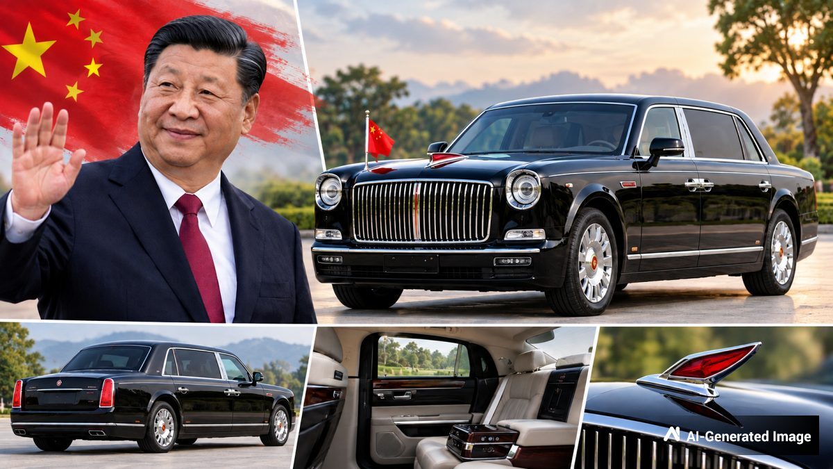 Xi Jinping Official Car Xi Jinping Official Car