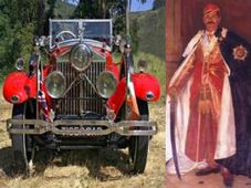 వేలానికి కోట మహారాజు రోల్స్ రాయిస్ 'టైగర్ కార్'!!