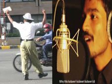 కొలవెరిడీ పేరడీ వెర్షన్‌తో ట్రాఫిక్ పోలీసుల రోడ్ సేఫ్టీ క్యాంపైన్
