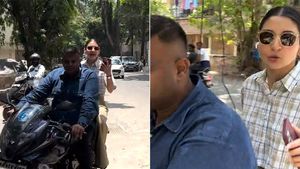 Anushka Sharma హెల్మెట్‌ లేకుండా బైక్‌పై అమితాబ్‌, అనుష్క.. ముంబయి పోలీసులకు నెటిజన్ల కంప్లయింట్‌