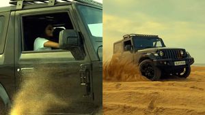 బీచ్‌లో మహీంద్రా థార్‌ నడుపుతూ దుమ్ము లేపుతున్న కీర్తి సురేష్‌.. మహానటి మల్టీ టాలెంట్‌కు నెటిజన్లు ఫిదా.!!