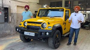 వారెవ్వా.. ఇలాంటి మహీంద్రా థార్ ఎప్పుడైనా చూసారా! (వీడియో)