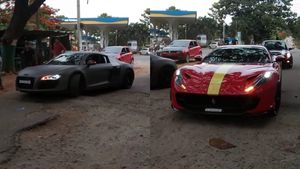 కోట్లు పెట్టి కొన్నా.. ఇలాంటి రోడ్డు మీద కష్టమే.. వీడియో చూడండి