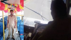 లైవ్‌లో ఆర్టీసీ డ్రైవర్‌కి హార్ట్‌ ఎటాక్.. భయపెడుతున్న వీడియో, సున్నితమైన వారు ఈ వీడియో చూడకండి!  