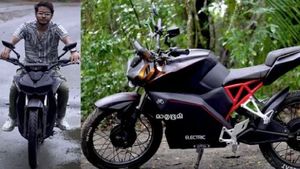 పెద్ద కంపెనీలు సైతం అవాక్కయ్యే ఫీచర్లు..ఇంట్లోనే ఎలక్ట్రిక్ బైక్ తయారు చేసిన  21 ఏళ్ల కుర్రాడు  