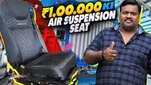 లారీ సీటు ఒక లక్ష రూపాయలు.. ఇది సాధారణ సీటు కాదు.. అంతకుమించి 