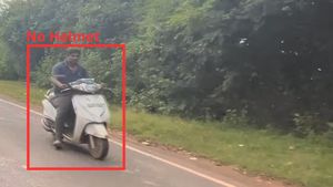 ట్రాఫిక్ రూల్స్ ఉల్లంఘిస్తే రెడ్ హ్యాండెడ్‌గా పట్టుకునే AI హెల్మెట్.. ఫోటో నేరుగా పోలీసులకి 