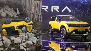 ఇది కారు కాదు ఇనుప కోట..20 అడుగుల గోతిలో పడ్డ మృత్యుంజయులుగా బయటపడ్డ ప్రయాణికులు 