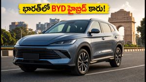 పెట్రోల్, ఈవీ రెండూ ఒకే కారులో.. భారత్‌లో BYD సీలైయన్ 6 హైబ్రిడ్ స్పై షాట్స్!
