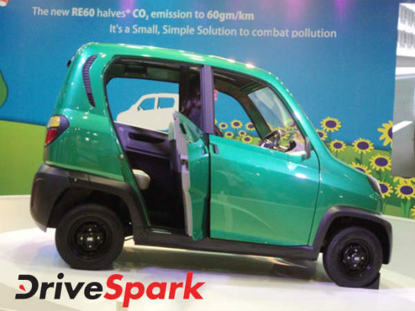 బజాజ్ ఆర్ఈ60 - ఫోర్ వీలర్