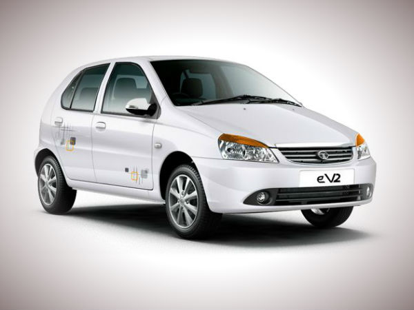 టాటా ఇండికా ఈవి2 - మింట్ వైట్