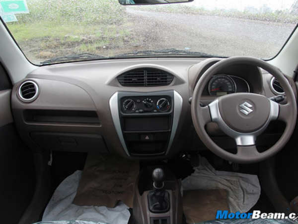 మారుతి సుజుకి ఆల్టో 800 - ఇంటీరియర్స్