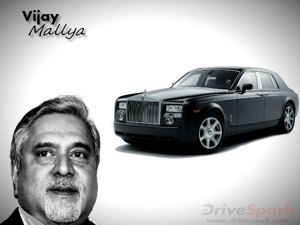 విజయ మాల్యా - రోల్స్ రాయిస్ ఘోస్ట్