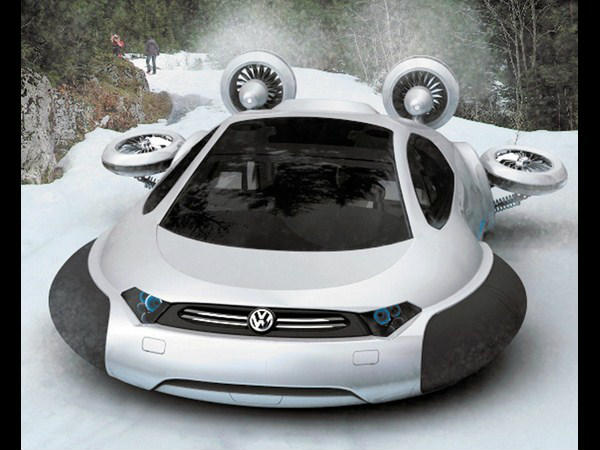 మంచుపై ఫోక్స్‌వ్యాగన్ ఆక్వా