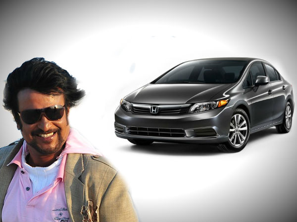 రజనీకాంత్ - హోండా సివిక్