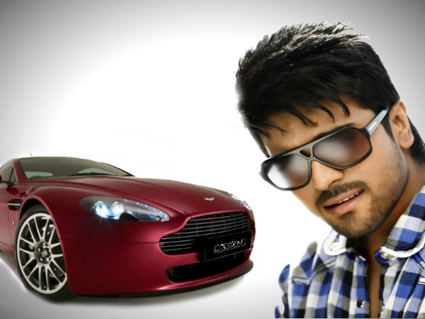 రామ్ చరణ్ - ఆస్టన్ మార్టిన్ వి8 వ్యాంటేజ్‌