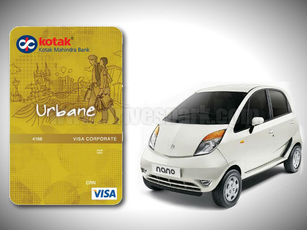 టాటా నానో - క్రెడిట్ కార్డ్ ఆఫర్