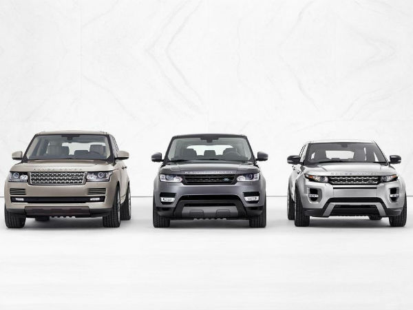 రేంజ్ రోవర్ మోడల్స్