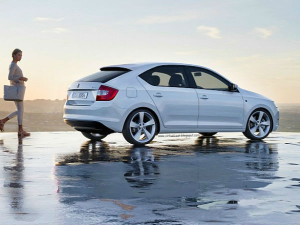 స్కొడా ర్యాపిడ్ ప్లాట్‌ఫామ్‌పై హ్యాచ్‌బ్యాక్