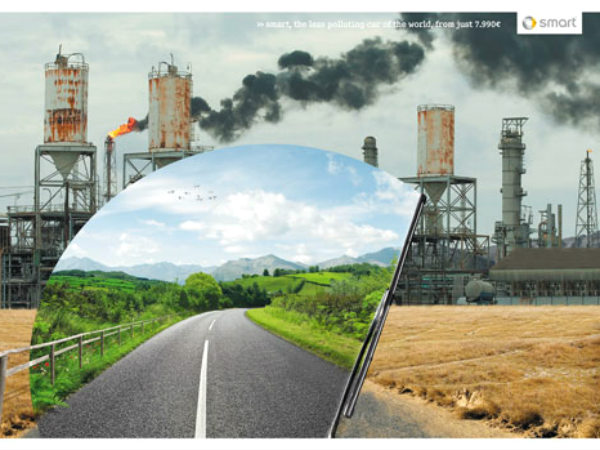 ఆసక్తికరమైన ఆటోమొబైల్ ప్రింట్ ప్రకటనలు