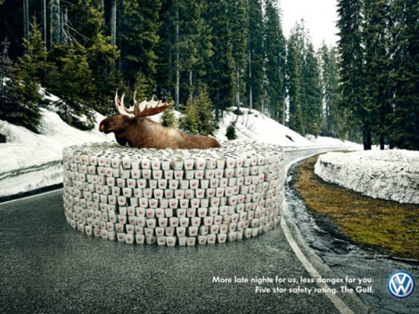 ఆసక్తికరమైన ఆటోమొబైల్ ప్రింట్ ప్రకటనలు