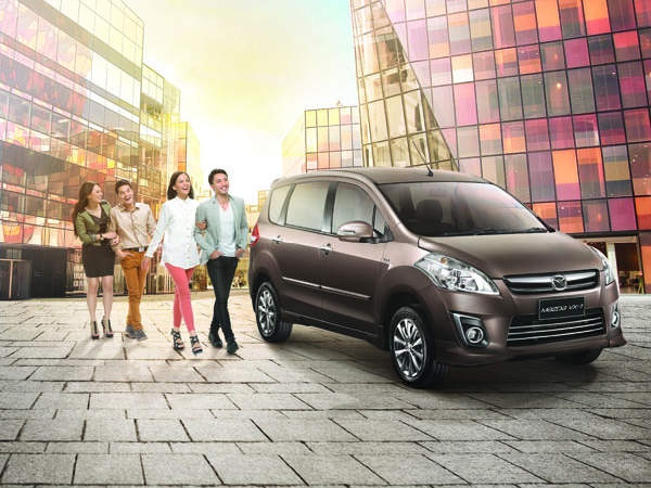 ఇండోనేషియాలో ఎర్టిగా రీబ్యాడ్జ్ వెర్షన్ మజ్దా విఎక్స్-1 విడుదల