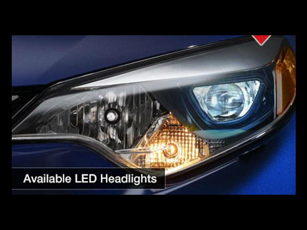 2014 టొయోటా కరోలా టీజర్ - ఎల్ఈడి హెడ్‌లైట్స్