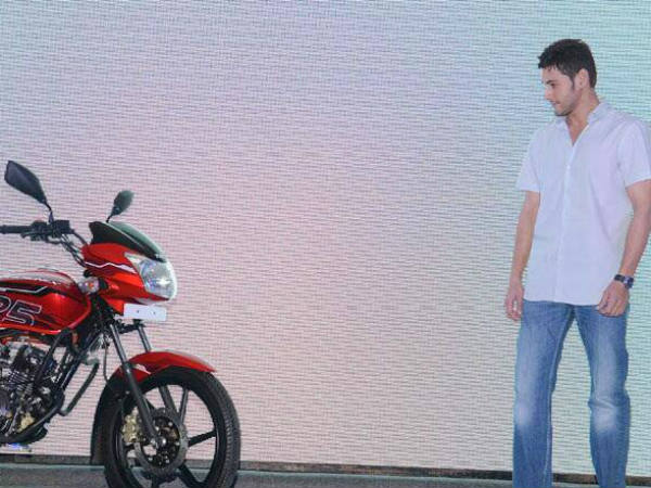 టీవీఎస్ బ్రాండ్ అంబాసిడర్‌గా మహేష్