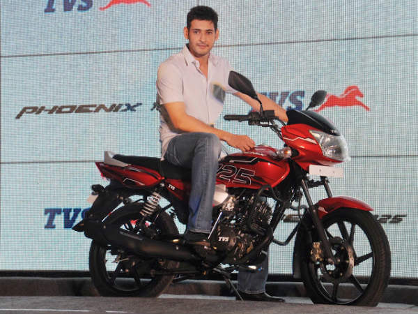 టీవీఎస్ బ్రాండ్ అంబాసిడర్‌గా మహేష్