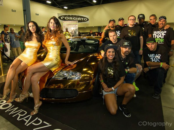 గోల్డ్ ప్లేటెడ్ బుగాటి వేరాన్