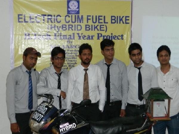 పెట్రోల్, బ్యాటరీ పవర్‌తో నడిచే హైబ్రిడ్ బైక్
