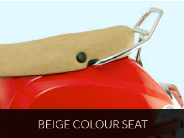 బీజ్ సీట్ కవర్ (ఆప్షనల్)