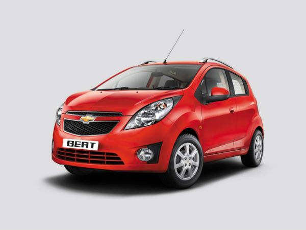 చెవర్లే బీట్ కలర్స్