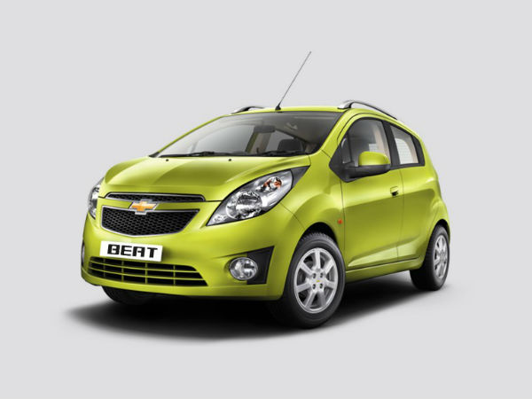 చెవర్లే బీట్ కలర్స్