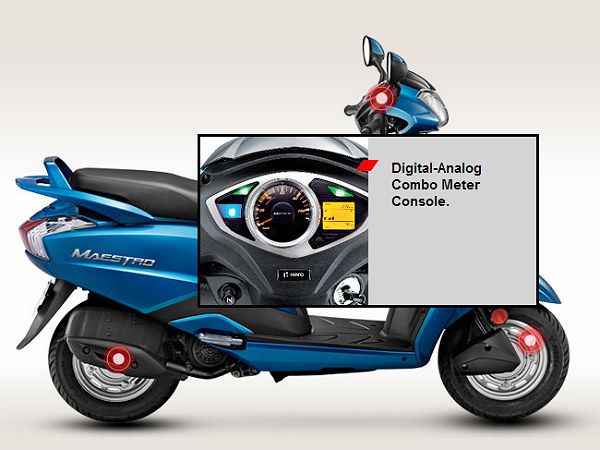 ఫీచర్స్ లిస్ట్ - హీరో మ్యాస్ట్రో