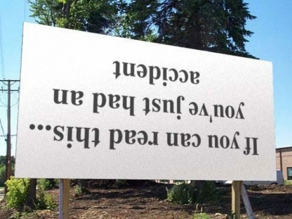 నవ్వు తెప్పించే సరదా రోడ్ సైన్స్