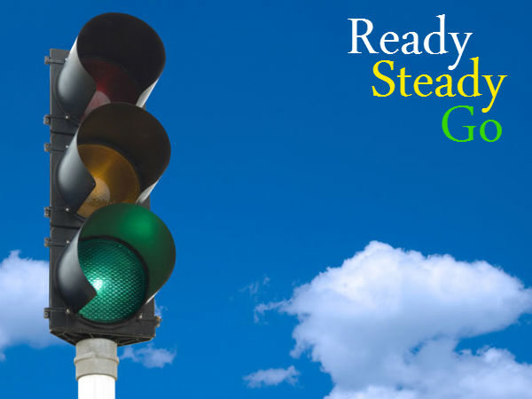 గ్రీన్ లైట్ వెలిగే వరకూ వేచి ఉండండి